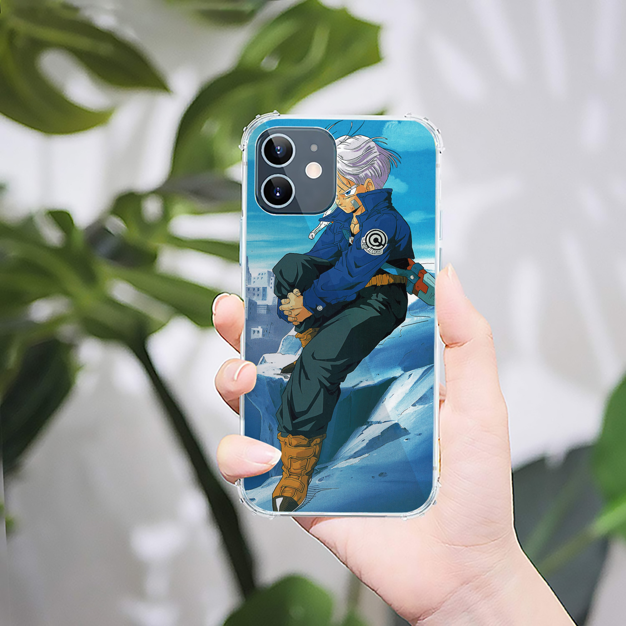 （画像用） ドラゴンボール DRAGON BALL 【iPhone 12シリーズ対応】透明スマホケース（クリアソフトケース）
